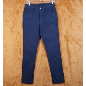 HEDGE Pants Mens Size Small Navy Millennium 5 Pocket Stretch Slim Fit